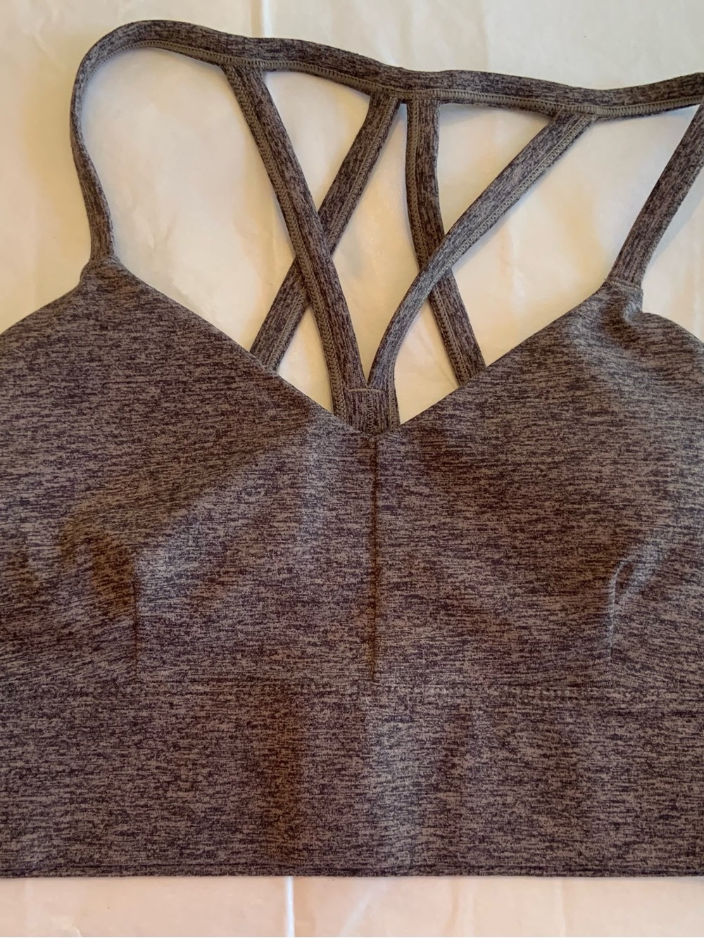 Joy Lab Women’s Brown Strappy Bralette Comfortable Everyday Support